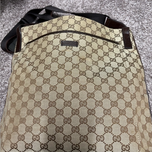 Gucci Tan and Brown Men's Messenger Bag - Picture 2 of 5